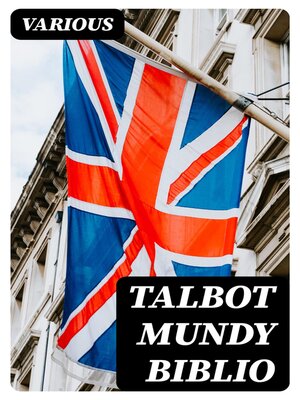 cover image of Talbot Mundy Biblio